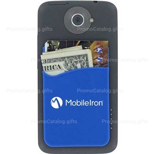 Promotional Smartphone Silicone Card Wallet