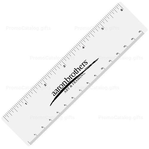 6 Inch Vinyl Ruler