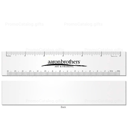 6 Inch Vinyl Ruler