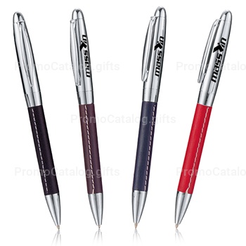 Leather Twist Pen