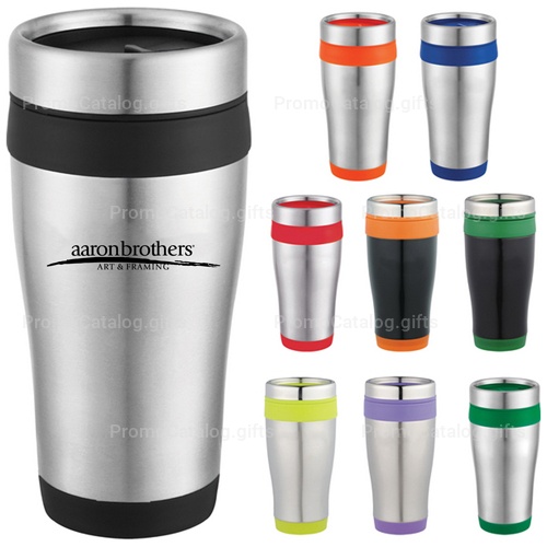 16 Oz Stainless Steel Custom Travel Tumbler