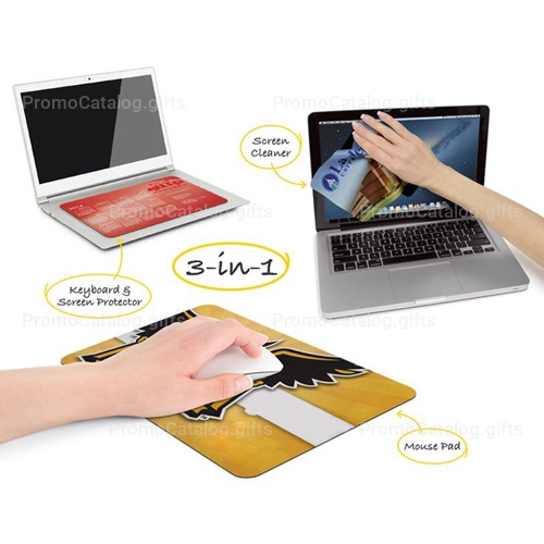 Cleaning Microfiber Cloth & Mouse Pad