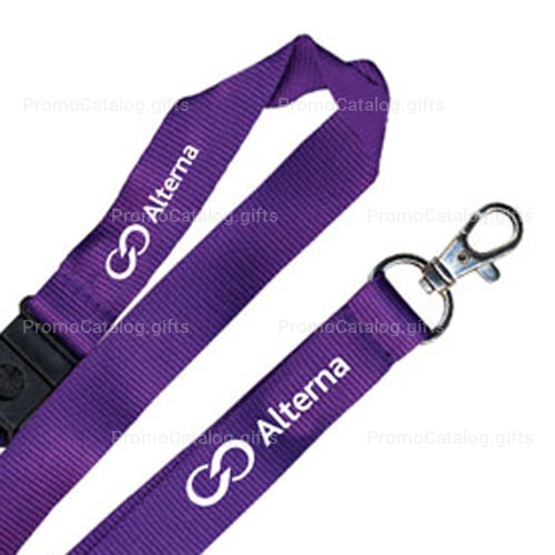 Woven Lanyards with Detachable Buckle