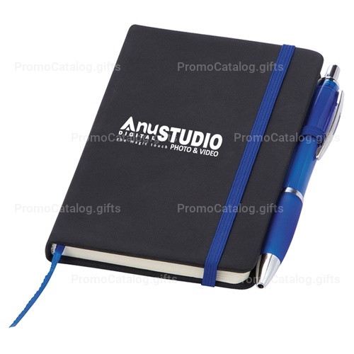 Curvy Pen Noir Notebook