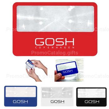 Portable Wallet Magnifier With Case