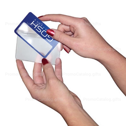Portable Wallet Magnifier With Case