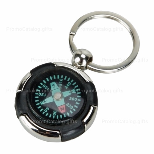 Mini Portable Compass Keychain