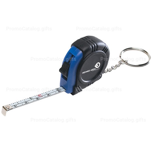 Portable Rubber Tape Measure Keychain