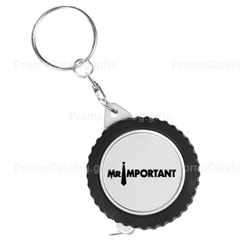 Tire Shape Tape Measure Key Chain