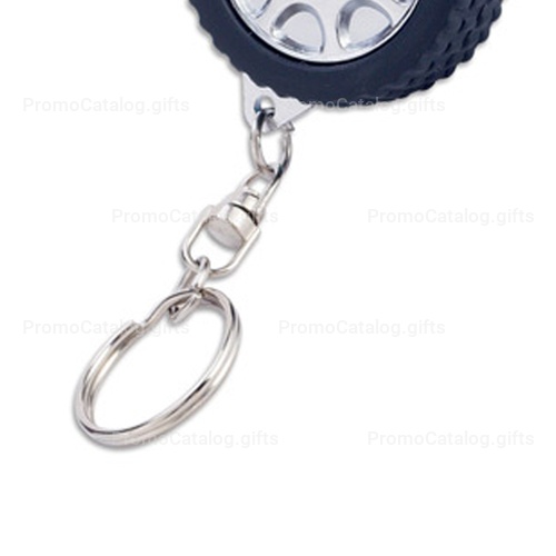 Tire Shape Tape Measure Key Chain