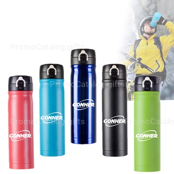 Outdoors Double Layer Thermal Insulation Bottle
