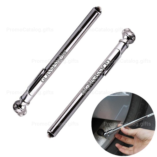 Bicycle Chrome Plated Tire Gauge