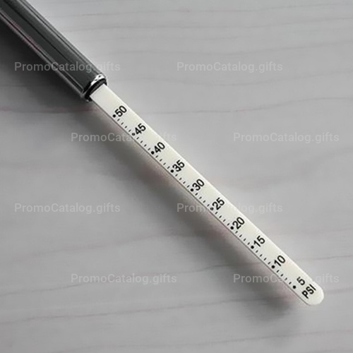 Bicycle Chrome Plated Tire Gauge