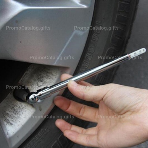 Bicycle Chrome Plated Tire Gauge
