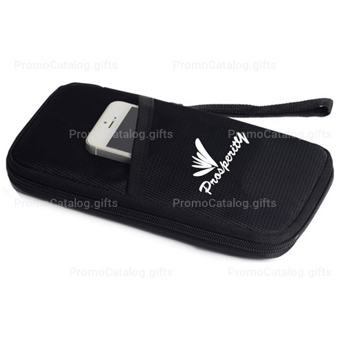 Documents Credit Card Organizer Wristlet Purse