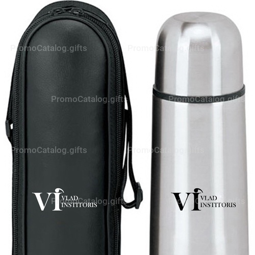Thermo 17 Oz Flask With Case
