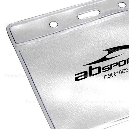 Soft Vinyl Landscape ID Card Holder
