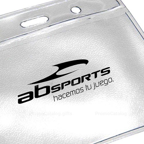 Soft Vinyl Landscape ID Card Holder