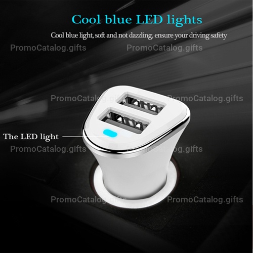 Car Dual Port USB Charger