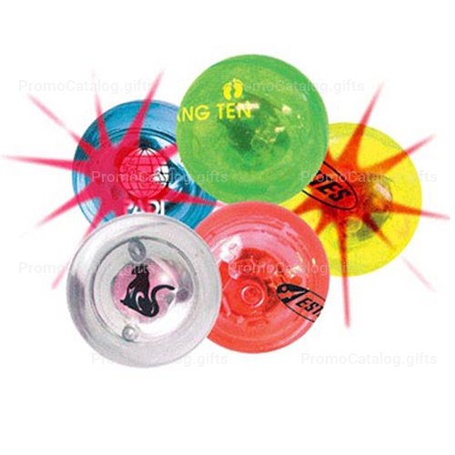 Flashing Bouncing Ball With Two LED