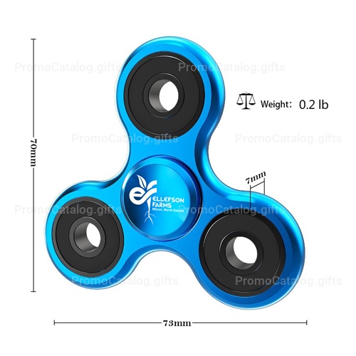 Custom Metal Aluminum Fidget Spinner