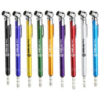 Metal Tire Gauge With Clip