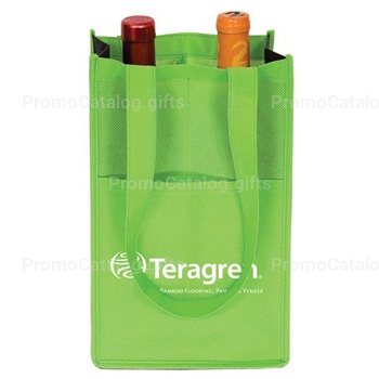 Eco-Friendly 2-Bottle Wine Bag