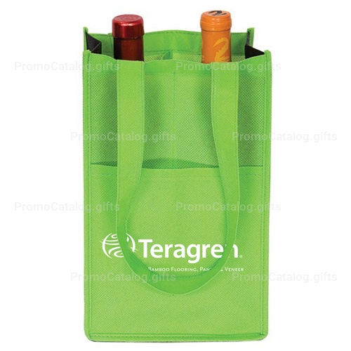 Eco-Friendly 2-Bottle Wine Bag