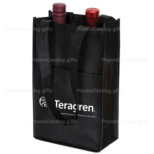 Eco-Friendly 2-Bottle Wine Bag