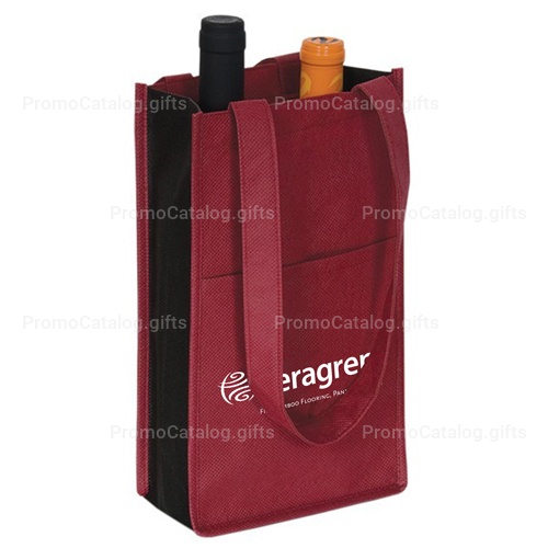 Eco-Friendly 2-Bottle Wine Bag