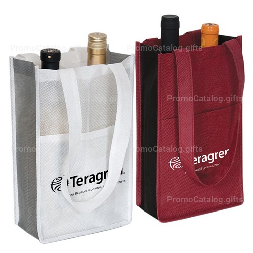 Eco-Friendly 2-Bottle Wine Bag