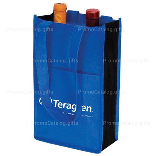 Eco-Friendly 2-Bottle Wine Bag