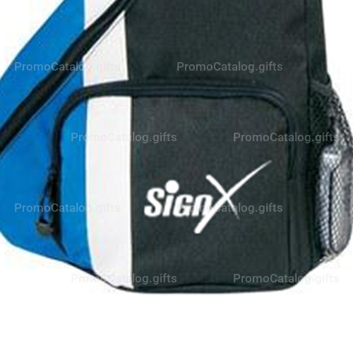 Side Dip Sling Backpack With Cross Strap