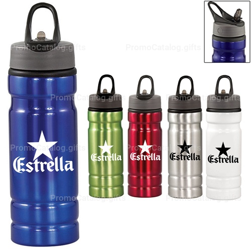Sleek Design 24 Oz Aluminum Bottle