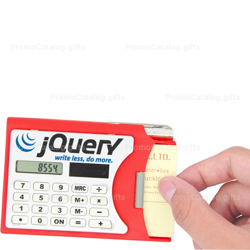 Solar Calculator with Card Holder