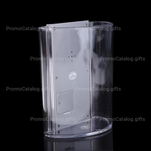 Translucent Pen Holder Desk Clock