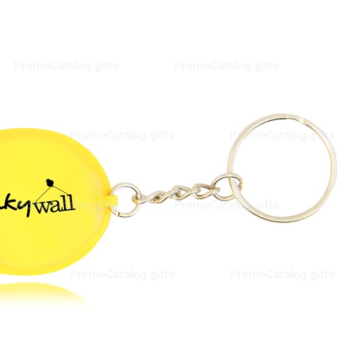 Safety Helmet Keychain With Flashlight