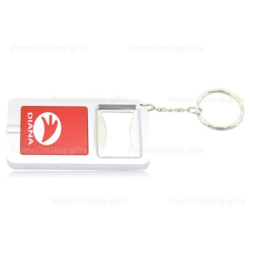 Led Light Bottle Opener Keychain