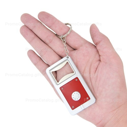 Led Light Bottle Opener Keychain