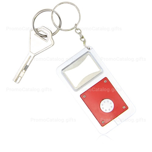 Led Light Bottle Opener Keychain