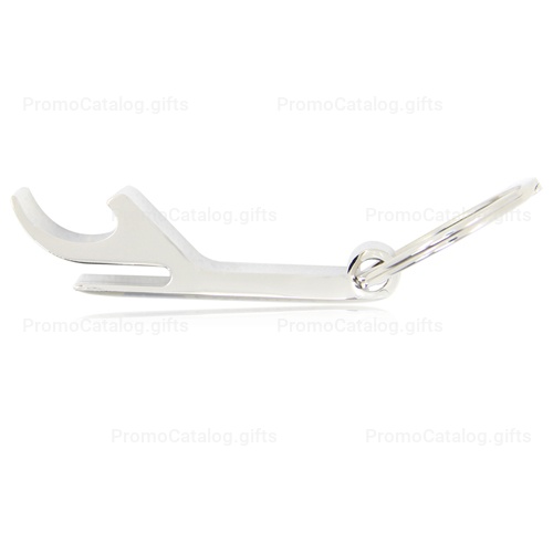 Elegant Bottle And Can Opener Keychain