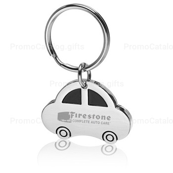 Car Shaped Metal Keychain