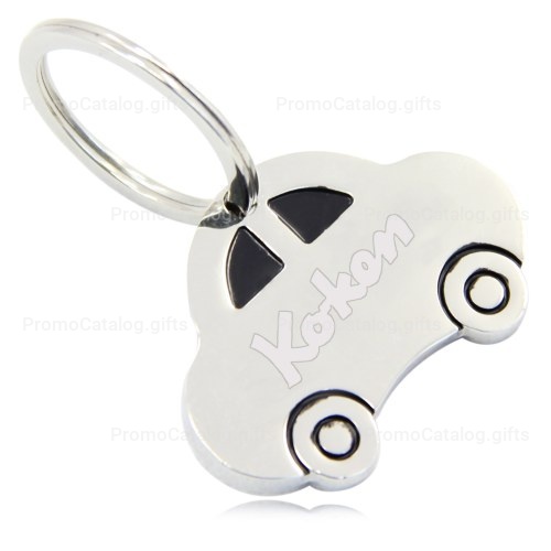 Car Shaped Metal Keychain