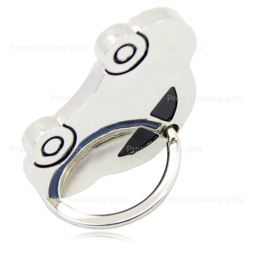 Car Shaped Metal Keychain