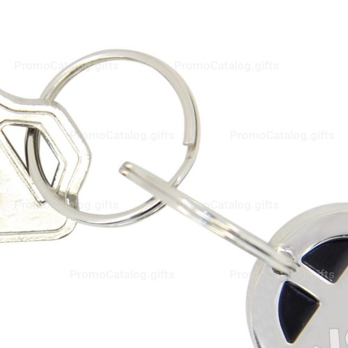 Car Shaped Metal Keychain
