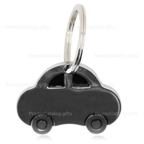 Car Shaped Metal Keychain