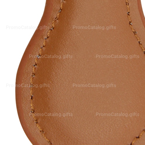 Cool Pear Shape Leather Key Chain
