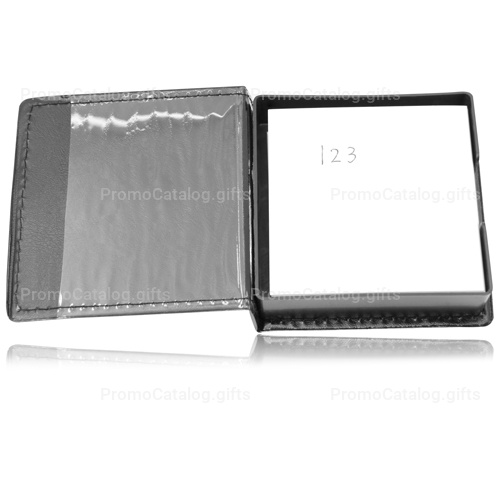 Leather Case With Note Cube
