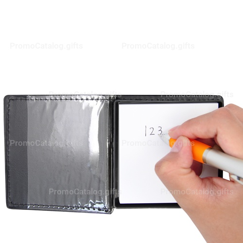 Leather Case With Note Cube