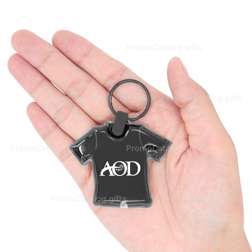 Customize Shape PVC Flashlight Keychain